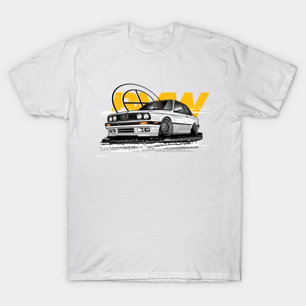 European cars and auto detailling T-Shirt by Tjhtt Autoarts